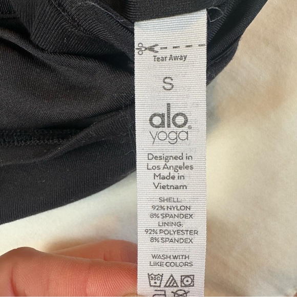 ALO Yoga Airbrush Real Bra Tank Small - Picture 6 of 6